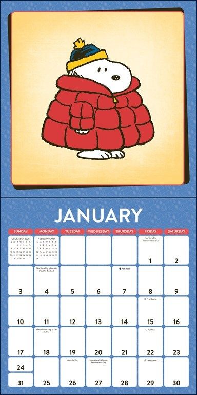 Weitere Ansicht: Snoopy 2027 - Wandkalender | McMeel Andrews, Andrews McMeel Publisher