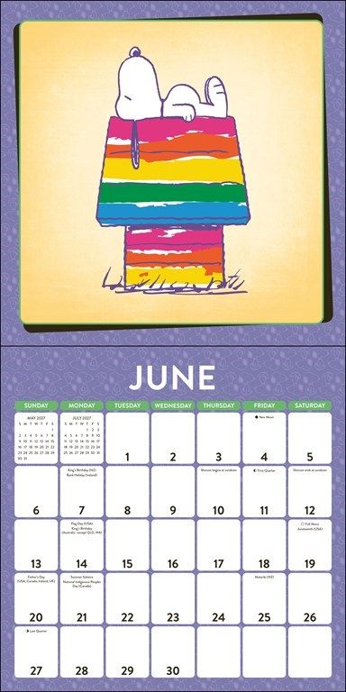 Weitere Ansicht: Snoopy 2027 - Wandkalender | McMeel Andrews, Andrews McMeel Publisher
