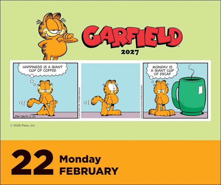 Weitere Ansicht: Garfield 2027 | McMeel Andrews, Andrews McMeel Publisher