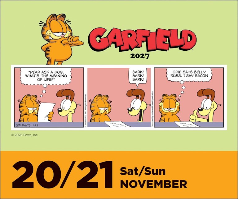Weitere Ansicht: Garfield 2027 | McMeel Andrews, Andrews McMeel Publisher