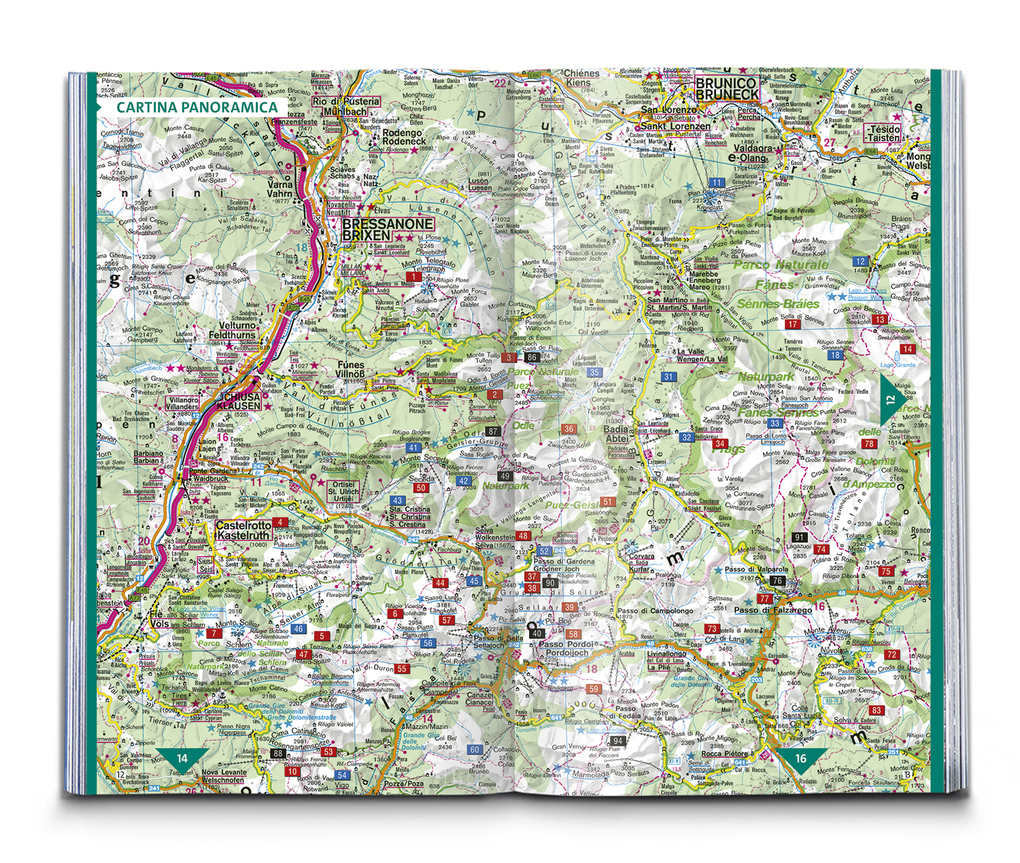 Weitere Ansicht: KOMPASS Wanderlust Escursioni nelle Dolomiti