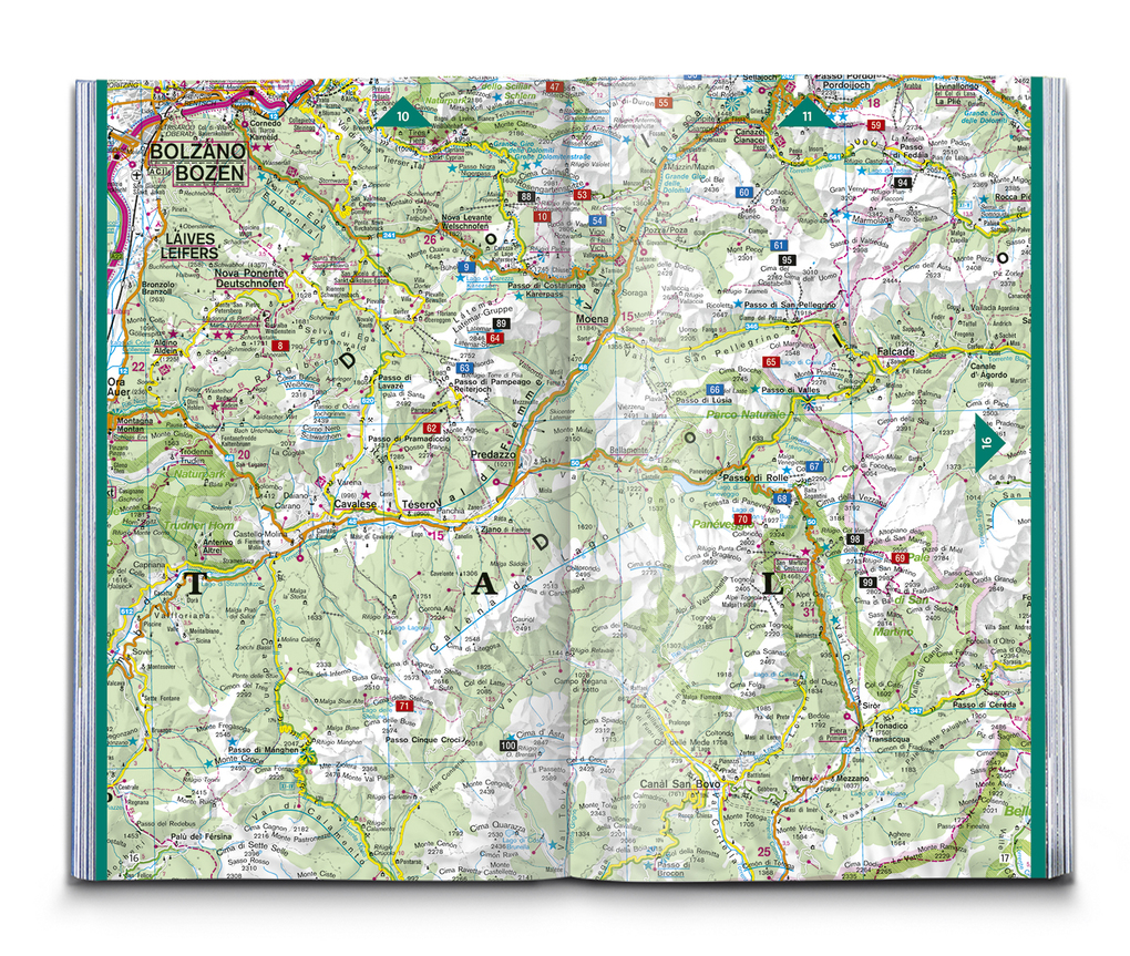 Weitere Ansicht: KOMPASS Wanderlust Escursioni nelle Dolomiti