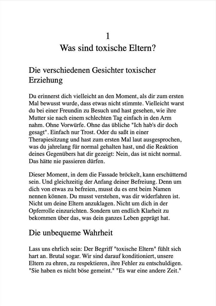 Weitere Ansicht: TOXISCHE ELTERN HINTER DIR LASSEN | Katharina Vogel