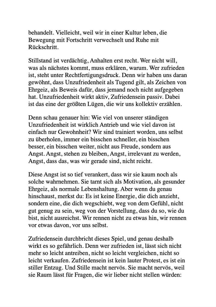 Weitere Ansicht: DER HEIE SCHEI VOM ZUFRIEDENSEIN | Julia Weber