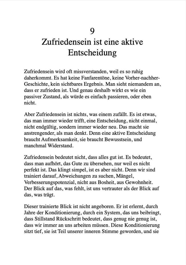 Weitere Ansicht: DER HEIE SCHEI VOM ZUFRIEDENSEIN | Julia Weber