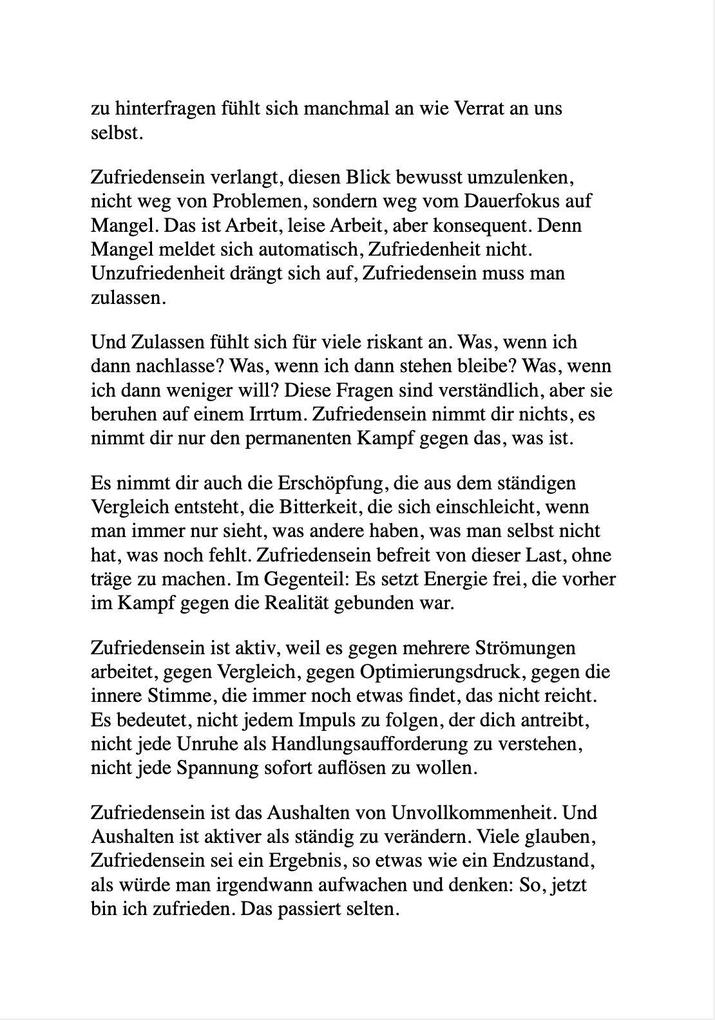 Weitere Ansicht: DER HEIE SCHEI VOM ZUFRIEDENSEIN | Julia Weber