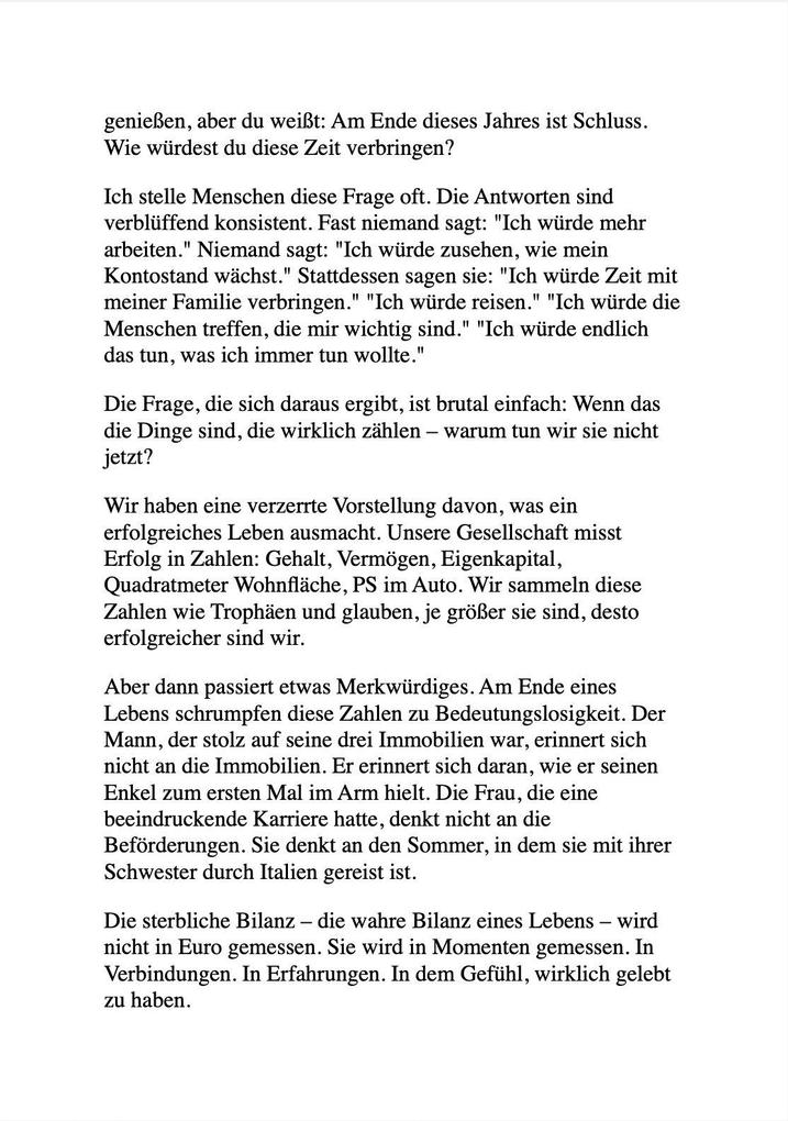 Weitere Ansicht: NIMM NICHTS MIT IN'S GRAB! | Nina Weistroffer