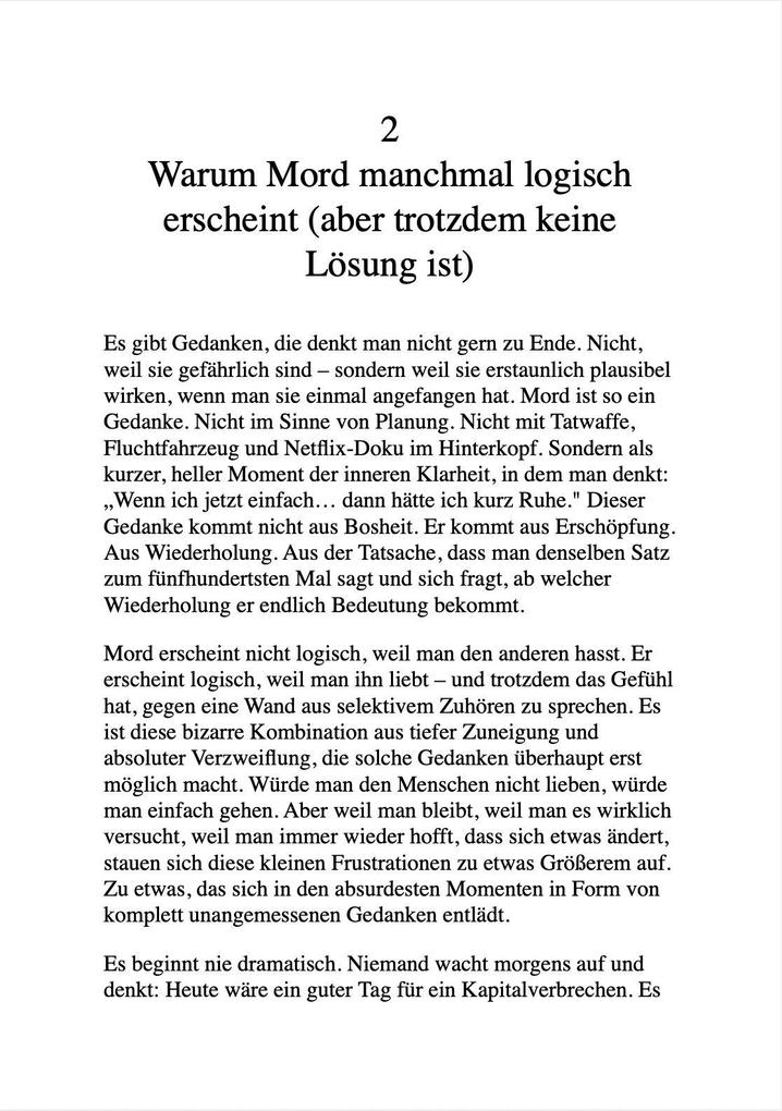 Weitere Ansicht: WIE MAN SEINEN EHEMANN NICHT UMBRINGT | Nina Berger-Schmidt