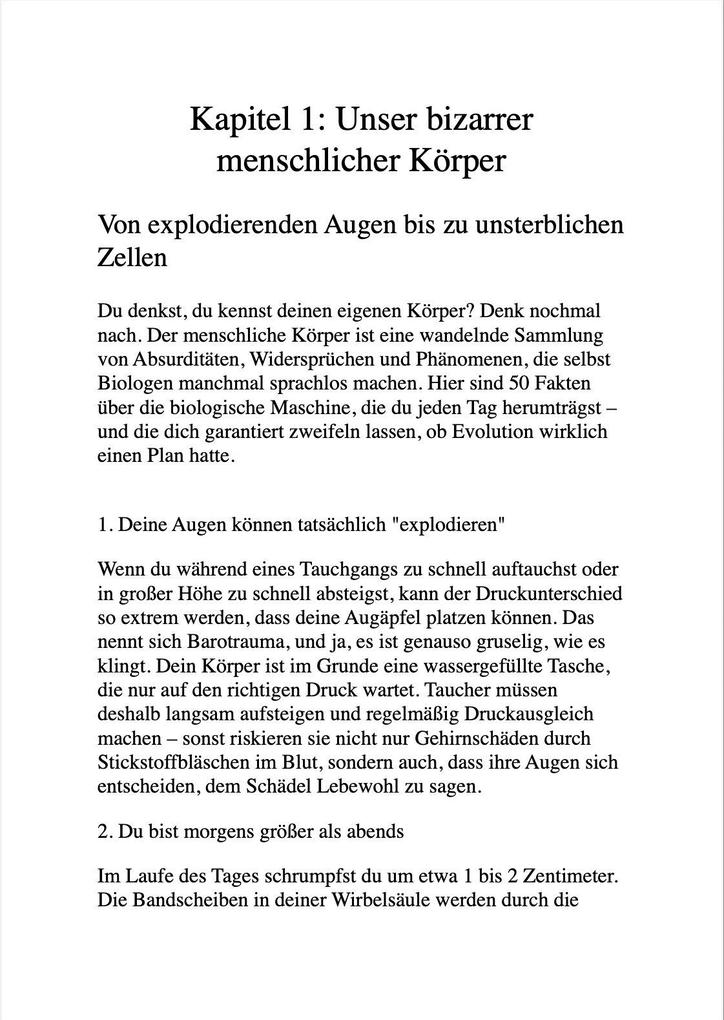 Weitere Ansicht: 500 WAHRE FAKTEN, DIE NACH BULLSHIT KLINGEN | Faktenlabor