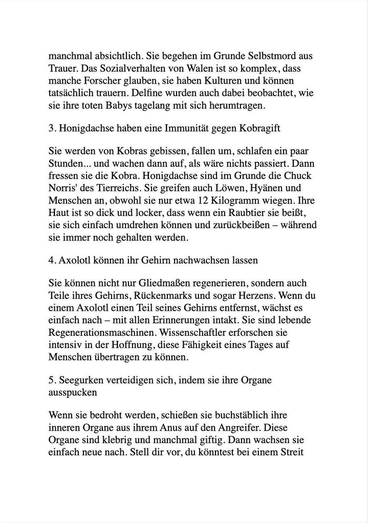 Weitere Ansicht: 500 WAHRE FAKTEN, DIE NACH BULLSHIT KLINGEN | Faktenlabor