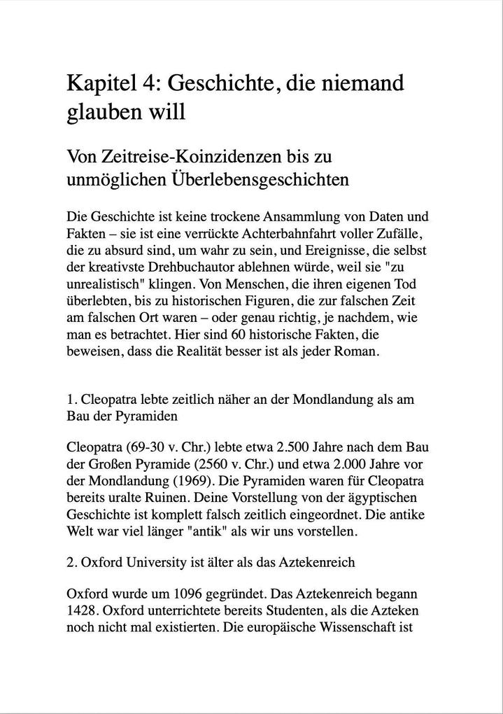Weitere Ansicht: 500 WAHRE FAKTEN, DIE NACH BULLSHIT KLINGEN | Faktenlabor
