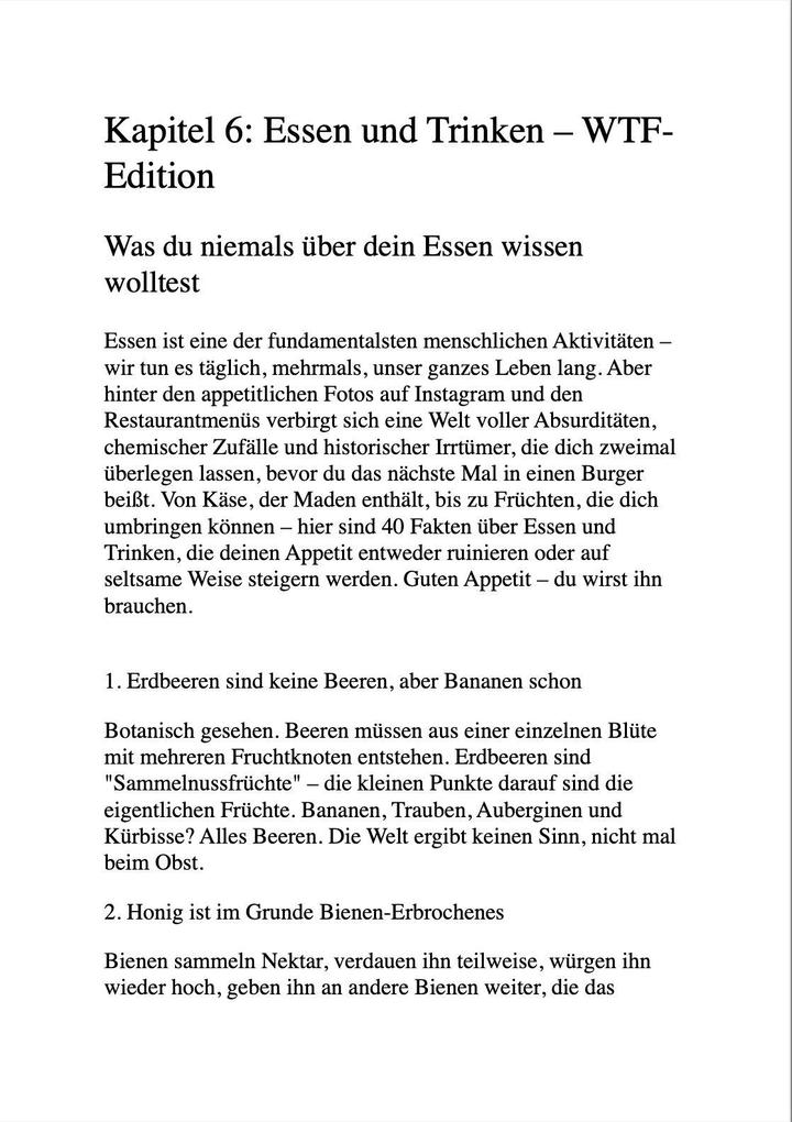 Weitere Ansicht: 500 WAHRE FAKTEN, DIE NACH BULLSHIT KLINGEN | Faktenlabor