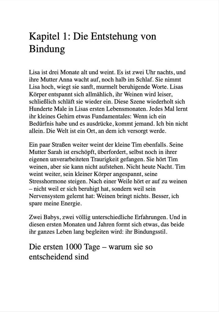 Weitere Ansicht: WIE FRÜHKINDLICHE ERLEBNISSE UNSERE BEZIEHUNGEN FORMEN | Clara Hagemann