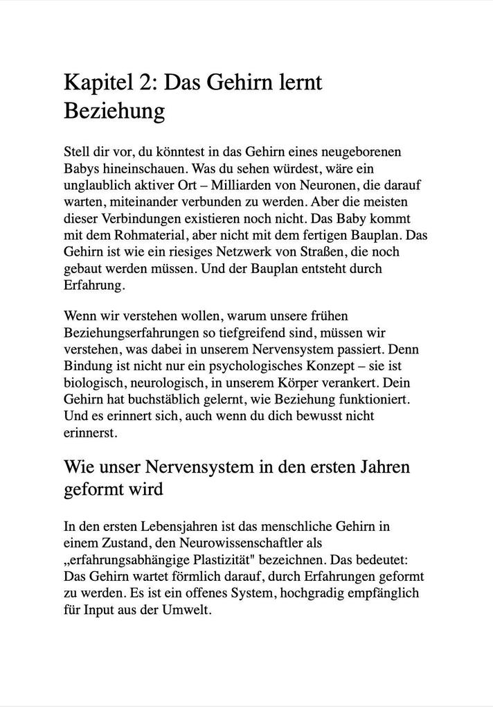 Weitere Ansicht: WIE FRÜHKINDLICHE ERLEBNISSE UNSERE BEZIEHUNGEN FORMEN | Clara Hagemann