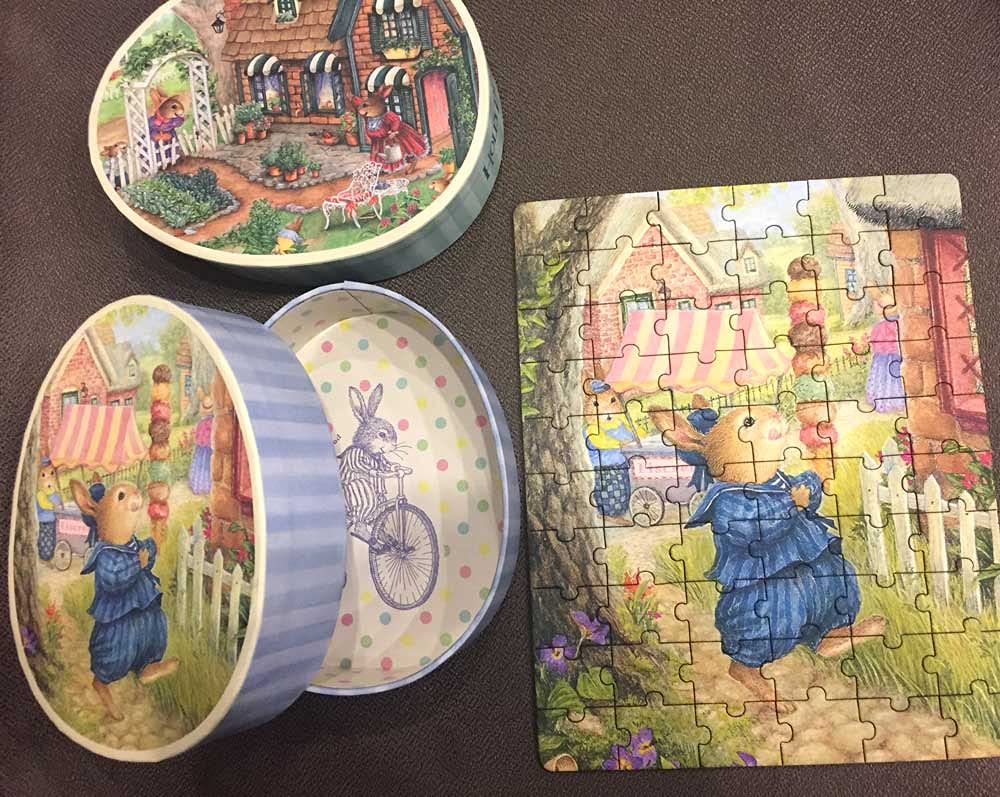 Weitere Ansicht: Ei-Puzzle Osterhase - 60 Teile