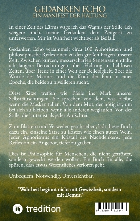 Weitere Ansicht: Gedanken Echo | Julian Ziehn