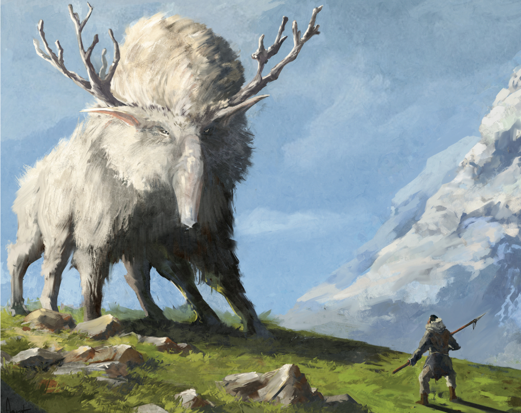 Weitere Ansicht: Bestiarium Groenlandicum - Die mythischen Wesen Grönlands | Ujammiugaq Engell