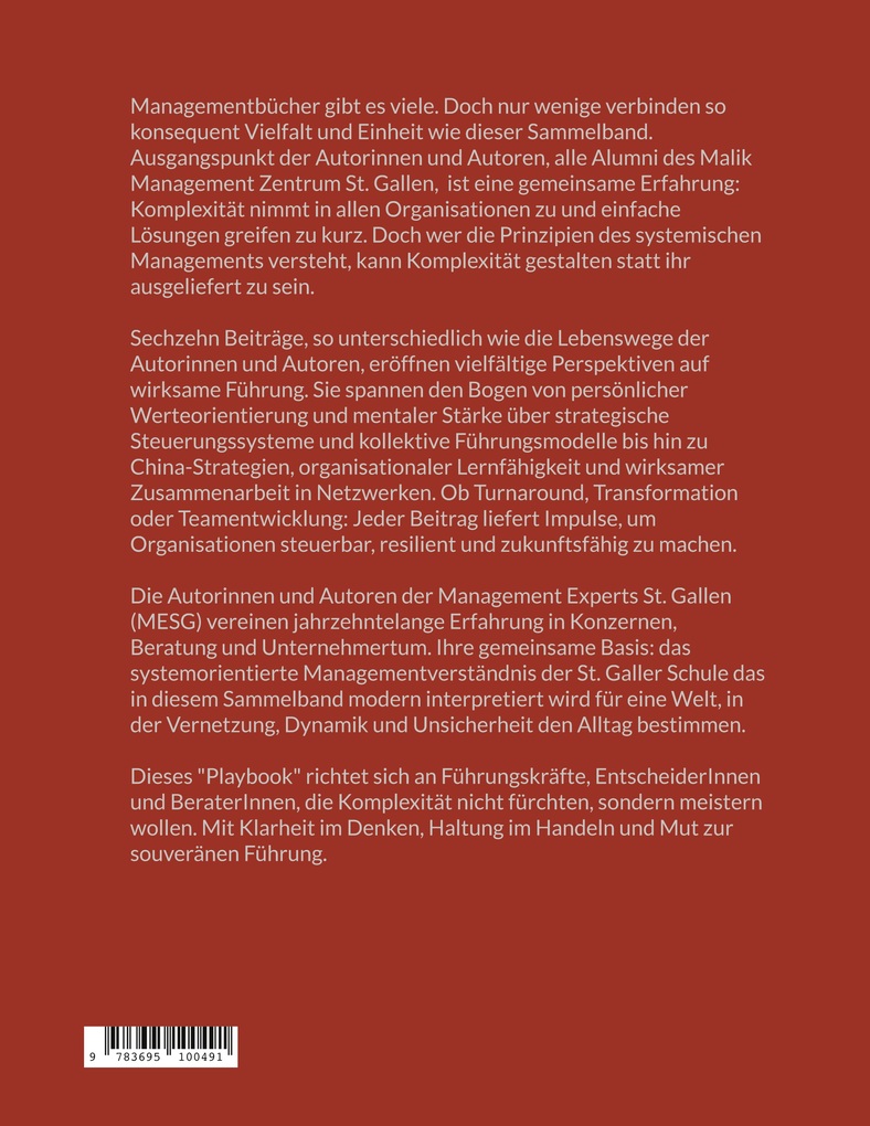 Weitere Ansicht: Masterclass Komplexität