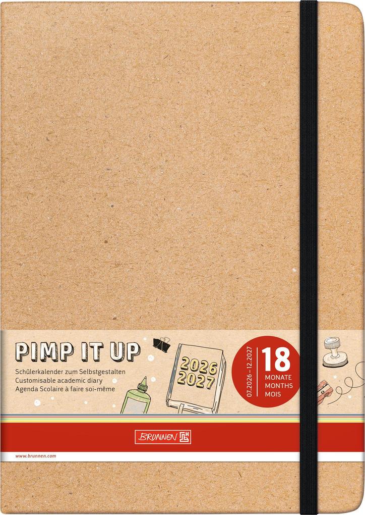 Weitere Ansicht: Schülerkalender 2026/2027 "Pimp it up" | A5, Papier