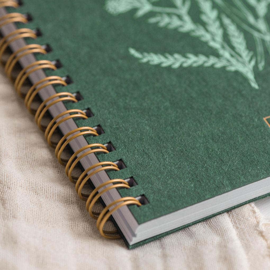 Weitere Ansicht: Schülerkalender 2026/2027 "Botanical" | A5, Karton