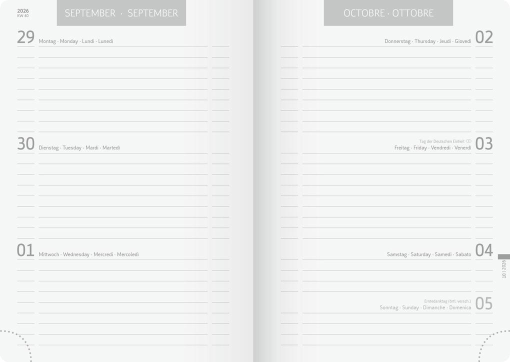 Weitere Ansicht: Schülerkalender 2026/2027 "Splash" | A5, Karton