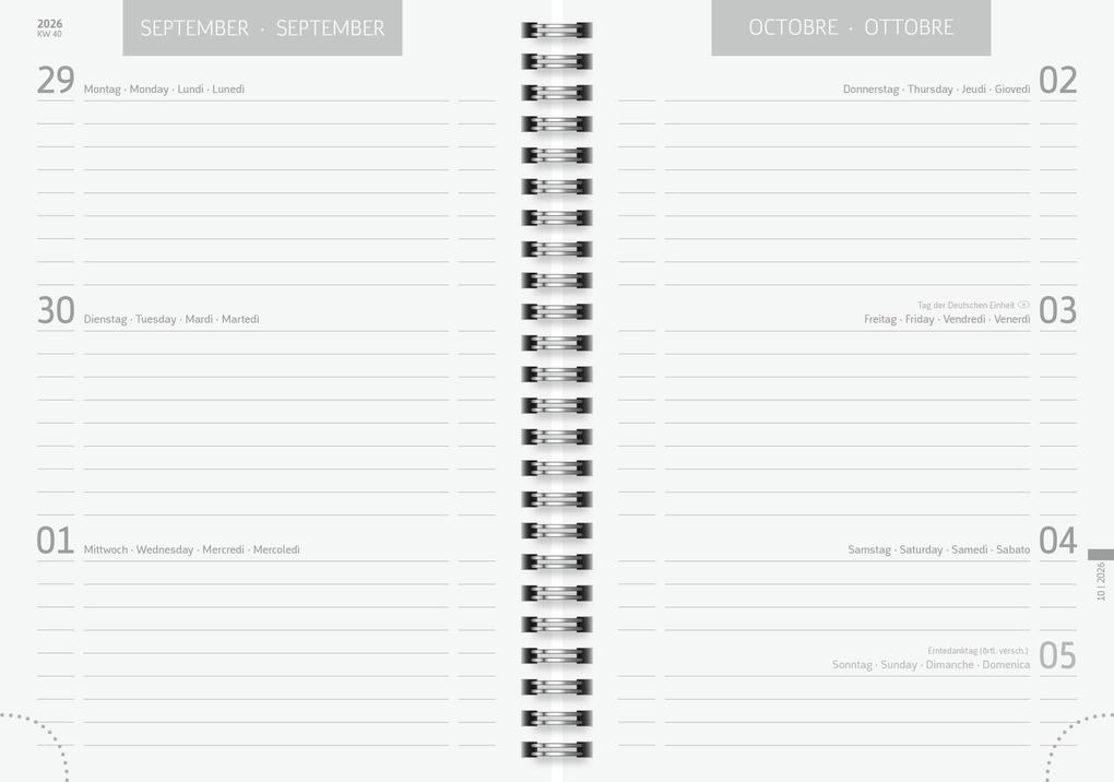 Weitere Ansicht: Schülerkalender 2026/2027 "Nope" | A5, Karton
