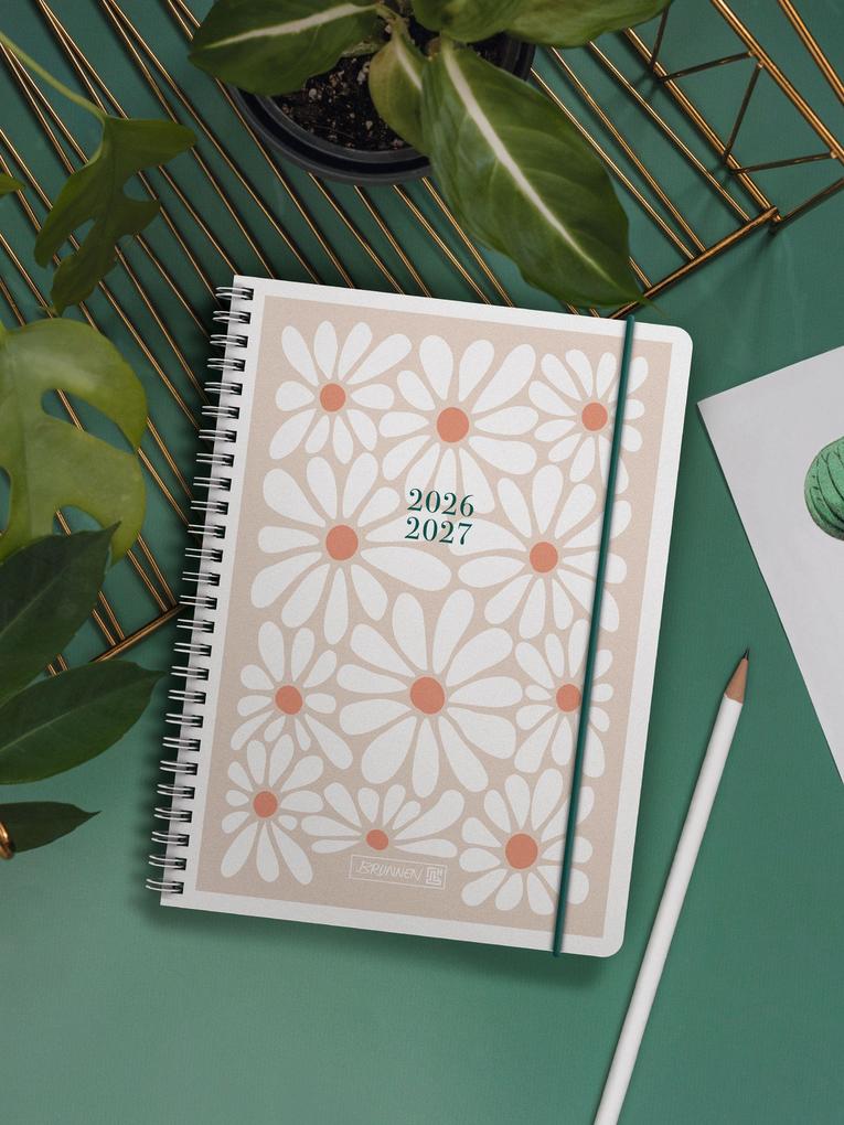 Weitere Ansicht: Schülerkalender 2026/2027 "Daisy" | A6, Kunststoff