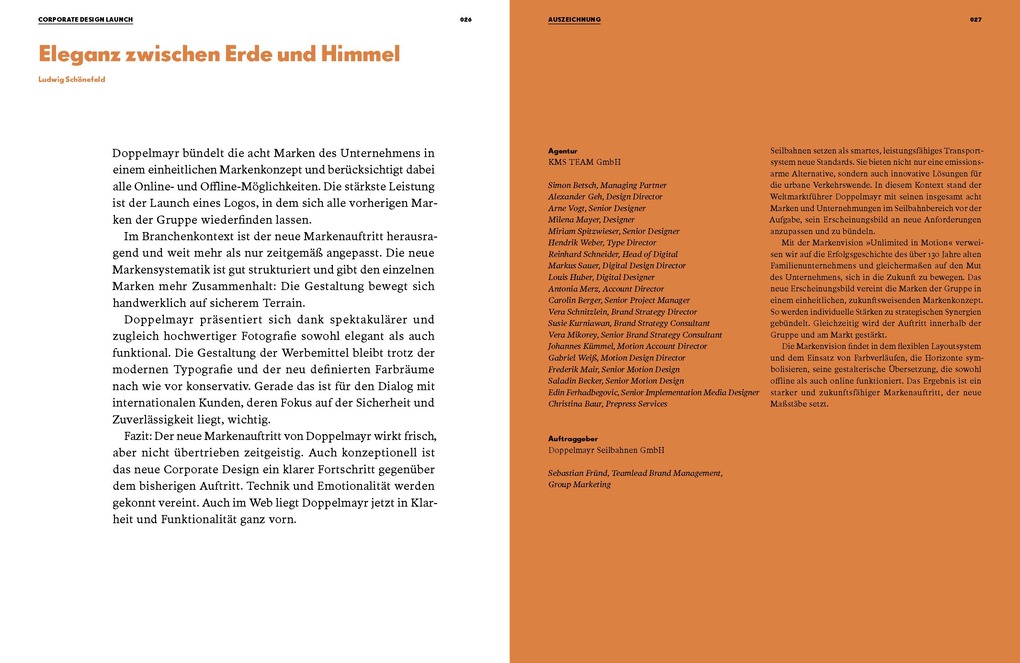 Weitere Ansicht: 33. Corporate Design Preis