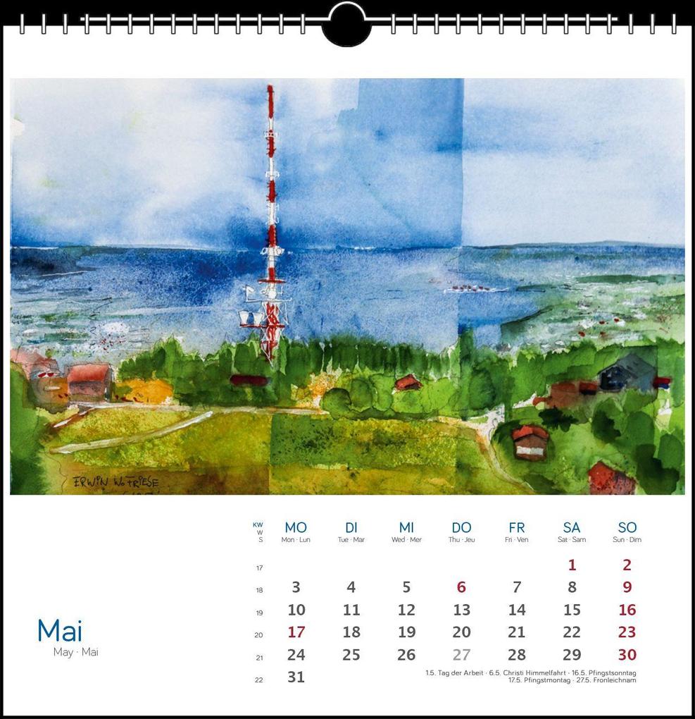 Weitere Ansicht: Bodensee Aquarell 2027