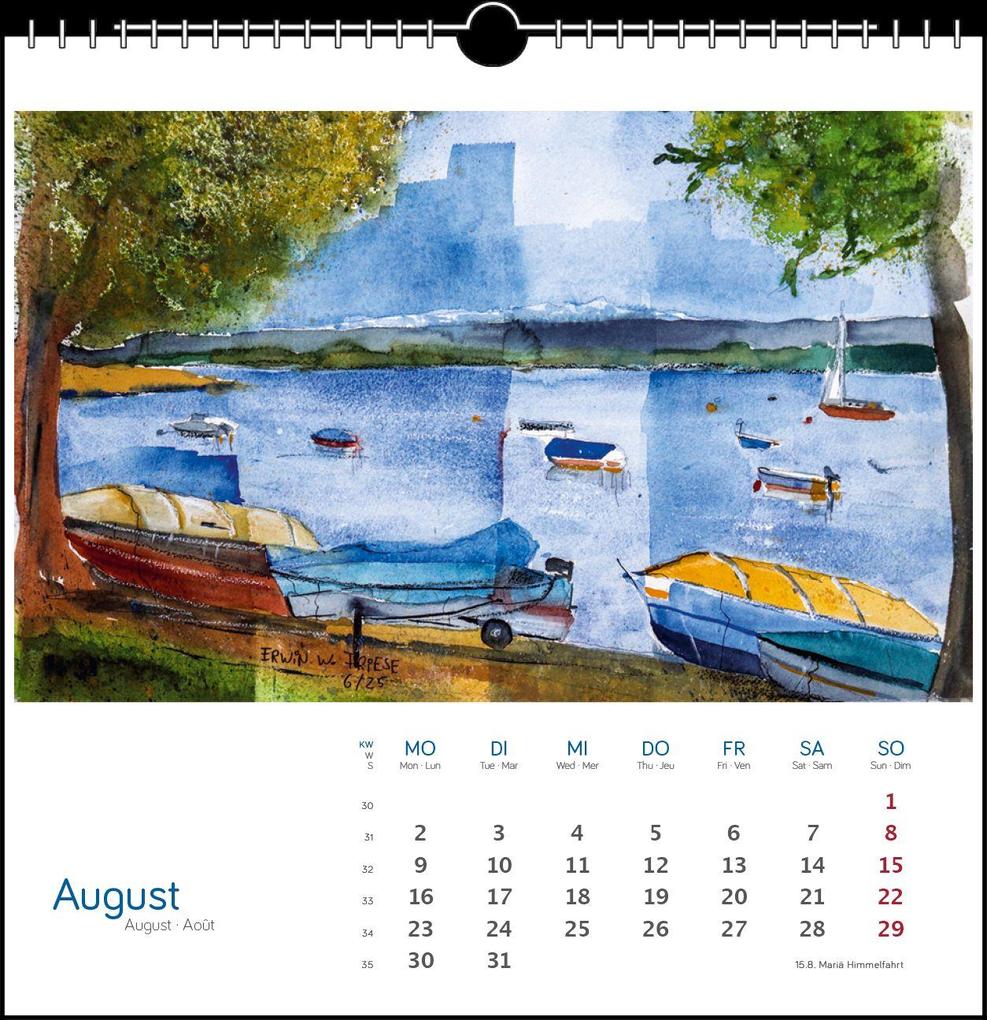 Weitere Ansicht: Bodensee Aquarell 2027