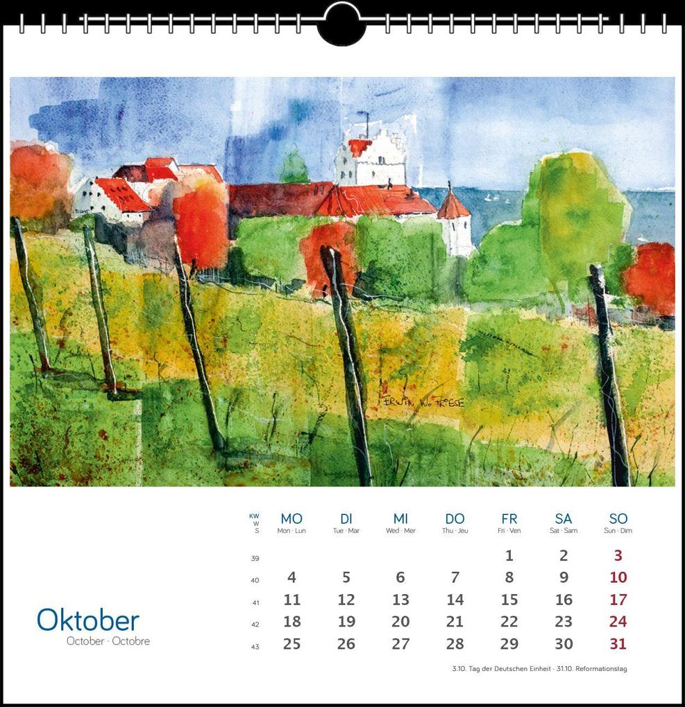 Weitere Ansicht: Bodensee Aquarell 2027