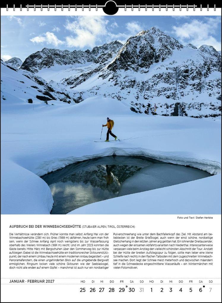 Weitere Ansicht: Blodigs Alpenkalender 2027