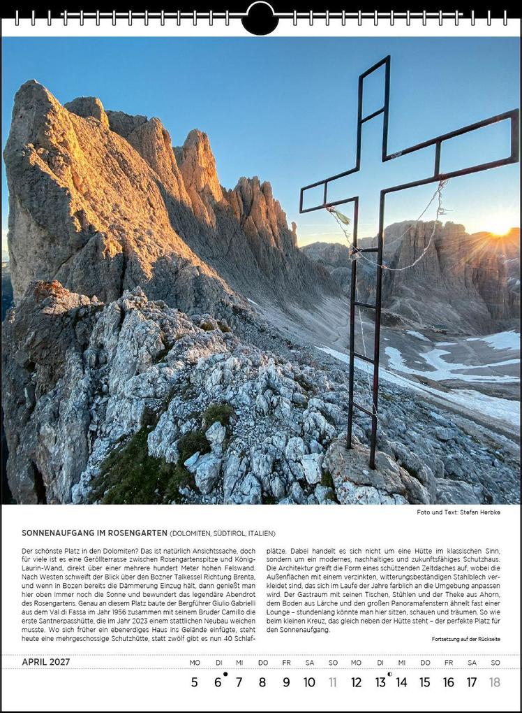 Weitere Ansicht: Blodigs Alpenkalender 2027