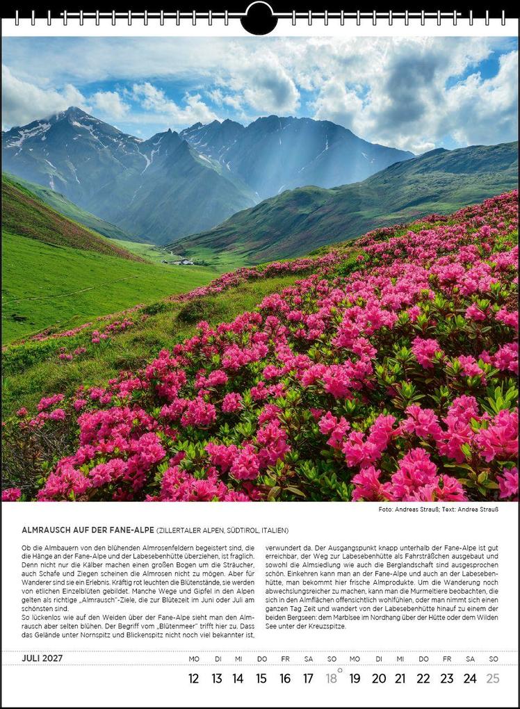 Weitere Ansicht: Blodigs Alpenkalender 2027