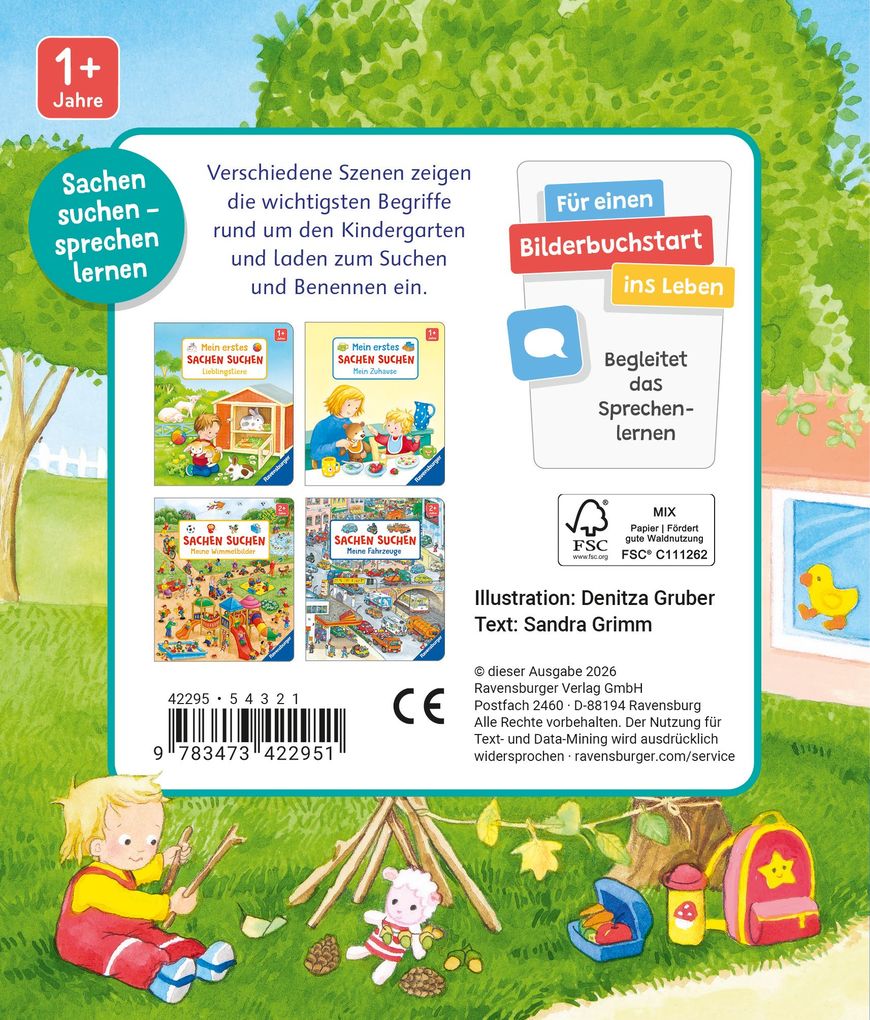 Weitere Ansicht: Mein erstes Sachen suchen: Kindergarten | Sandra Grimm