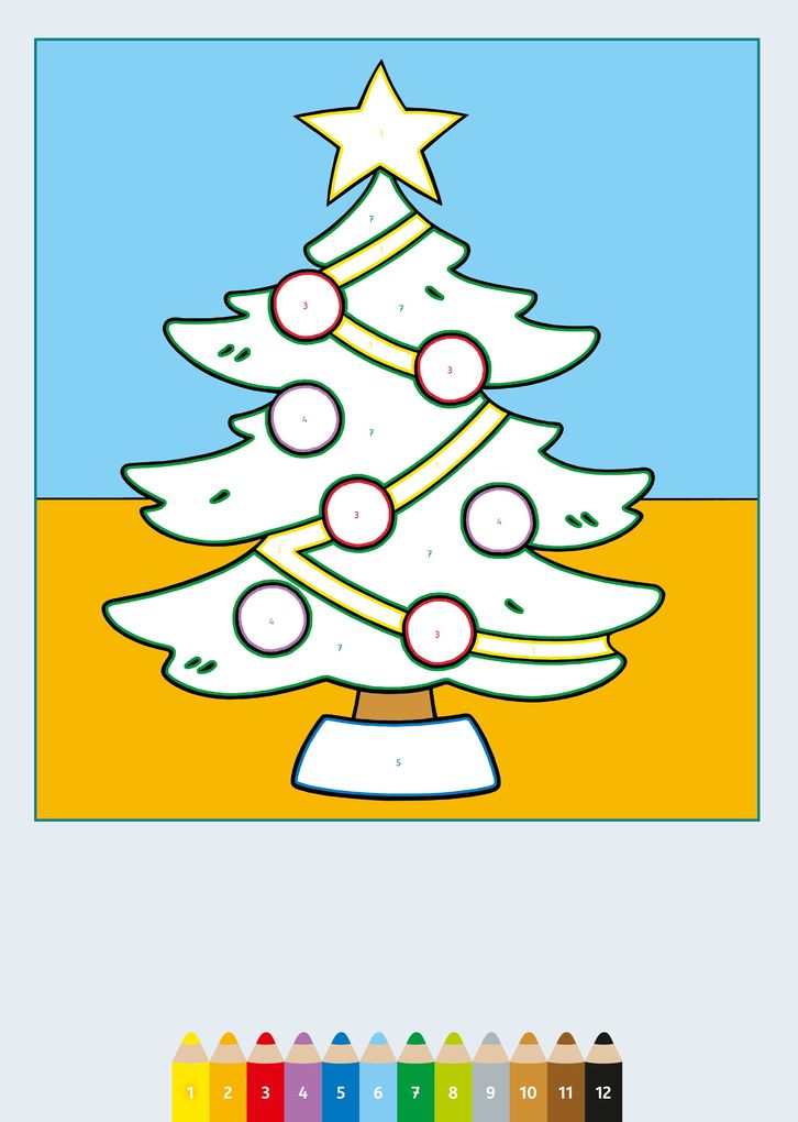 Weitere Ansicht: My first CreArt Malen nach Zahlen ab 3 - Weihnachten