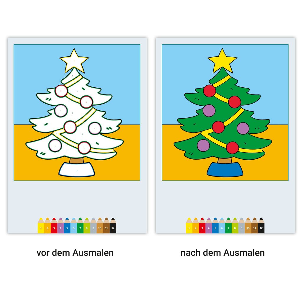Weitere Ansicht: My first CreArt Malen nach Zahlen ab 3 - Weihnachten