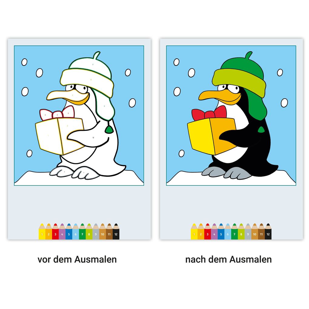 Weitere Ansicht: My first CreArt Malen nach Zahlen ab 3 - Weihnachten