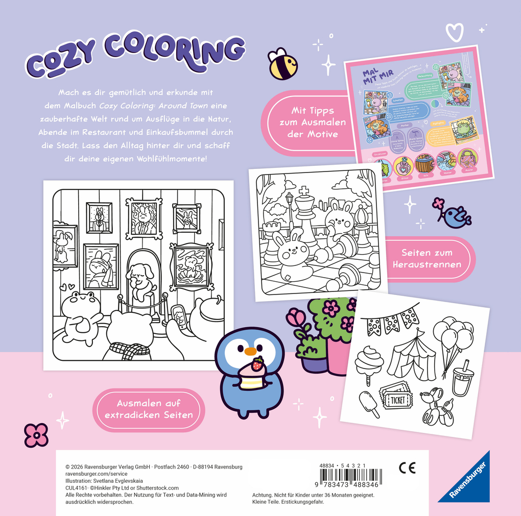 Weitere Ansicht: Cozy Coloring - Around Town