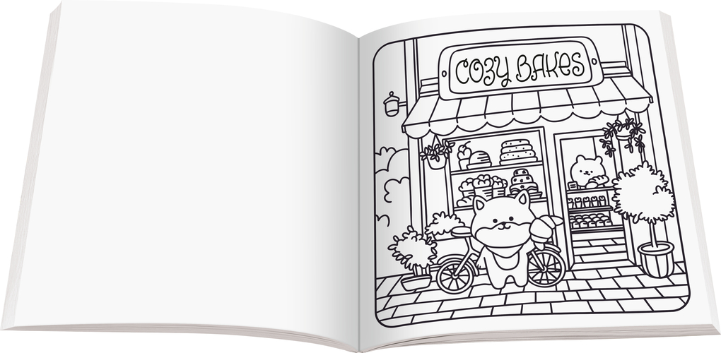 Weitere Ansicht: Cozy Coloring - Around Town