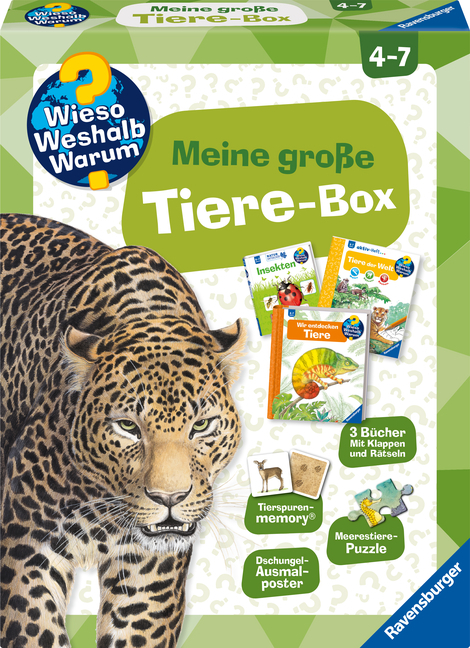 Weitere Ansicht: Wieso? Weshalb? Warum? - Meine große Tiere-Box | Susanne Gernhäuser