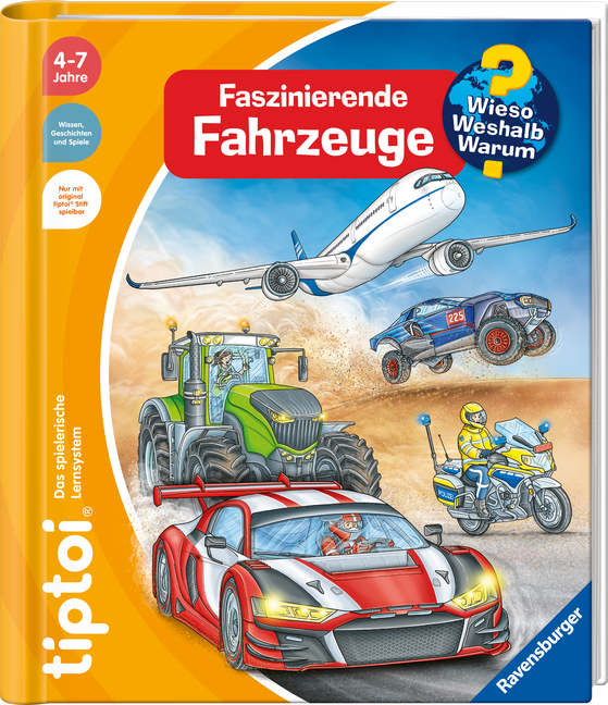 Weitere Ansicht: tiptoi® Wieso? Weshalb? Warum? - Faszinierende Fahrzeuge | Heike Tober