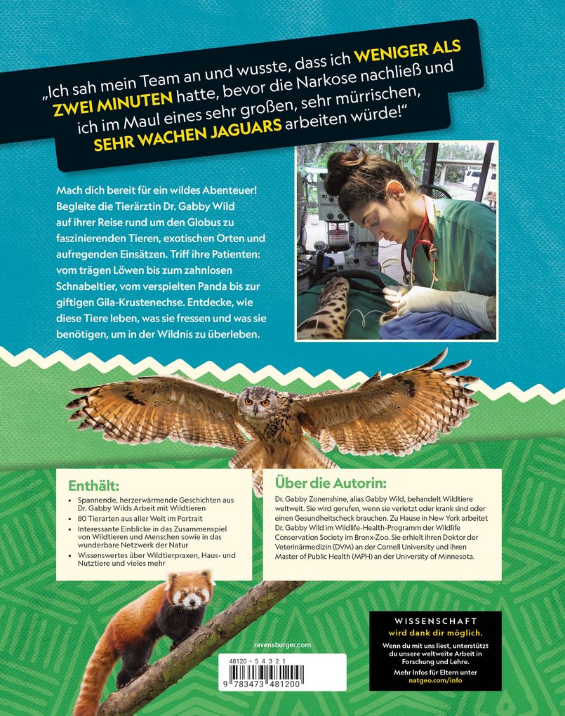 Weitere Ansicht: National Geographic Kids - Abenteuer einer Wildtierärztin | Gabby Wild