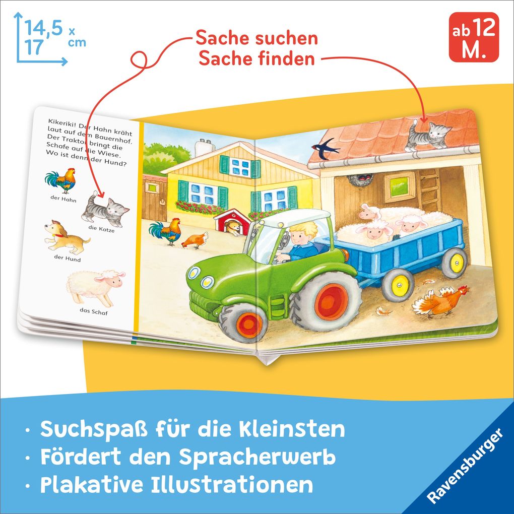 Weitere Ansicht: Mein erstes Sachen suchen: Bauernhof | Sandra Grimm