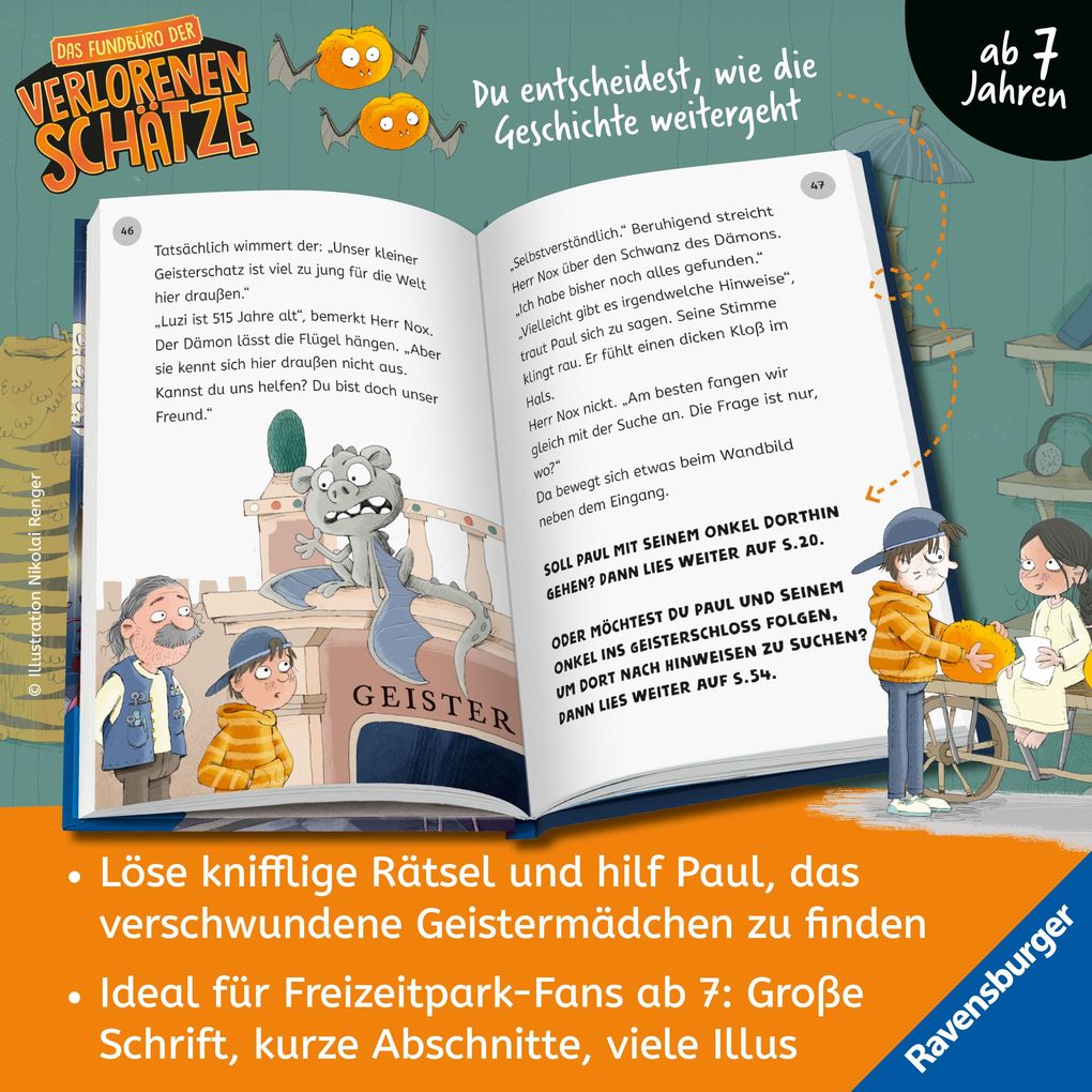 Weitere Ansicht: Das Fundbüro der verlorenen Schätze - Geisterspuk | Mascha Matysiak