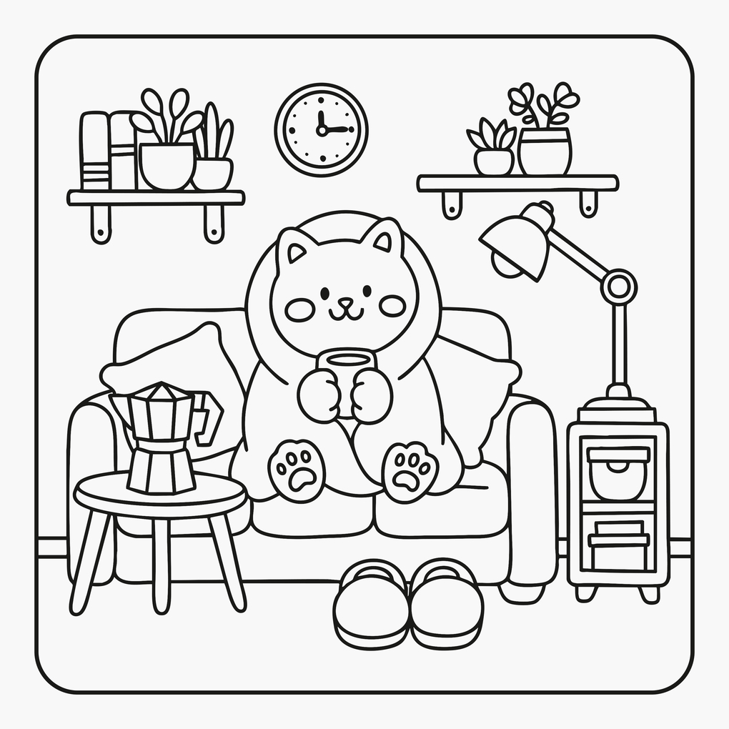 Weitere Ansicht: Cozy Coloring - Little Things