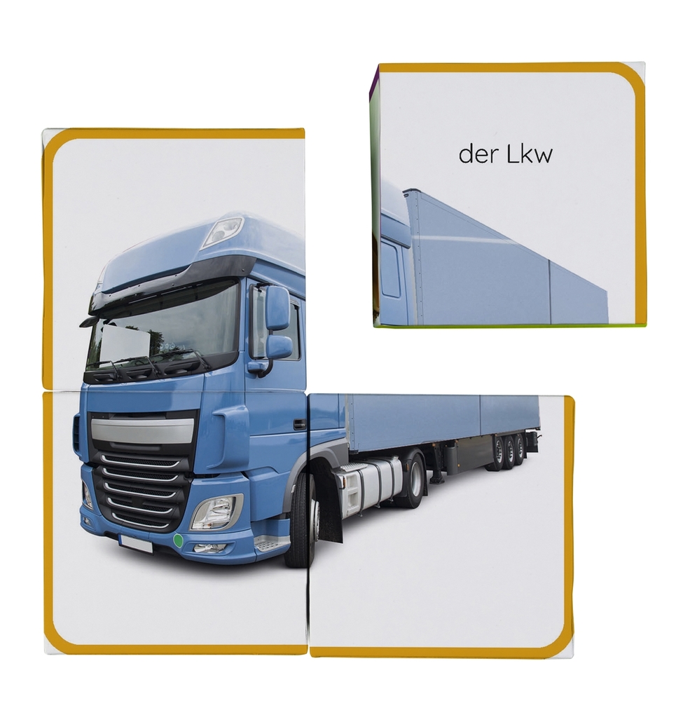 Weitere Ansicht: Erstes Lernen Würfelpuzzle. Fahrzeuge | DK Erstes Lernen