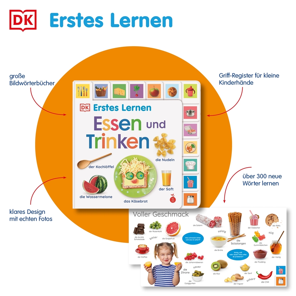 Weitere Ansicht: Erstes Lernen. Essen und Trinken | DK Erstes Lernen