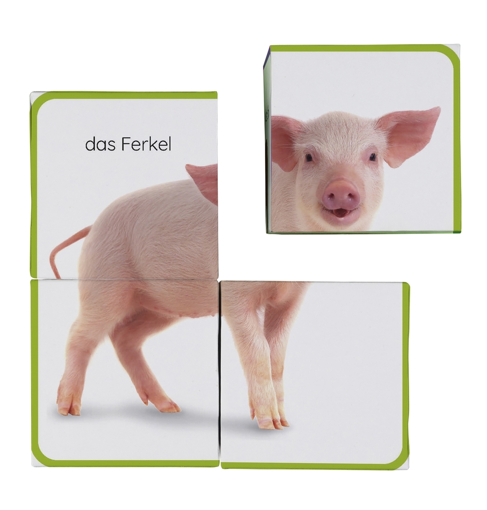 Weitere Ansicht: Erstes Lernen Würfelpuzzle. Bauernhof | DK Erstes Lernen