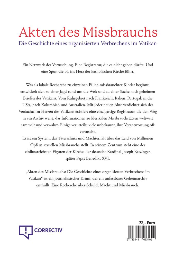 Weitere Ansicht: Akten des Missbrauchs | Marcus Bensmann, Anna Kassin